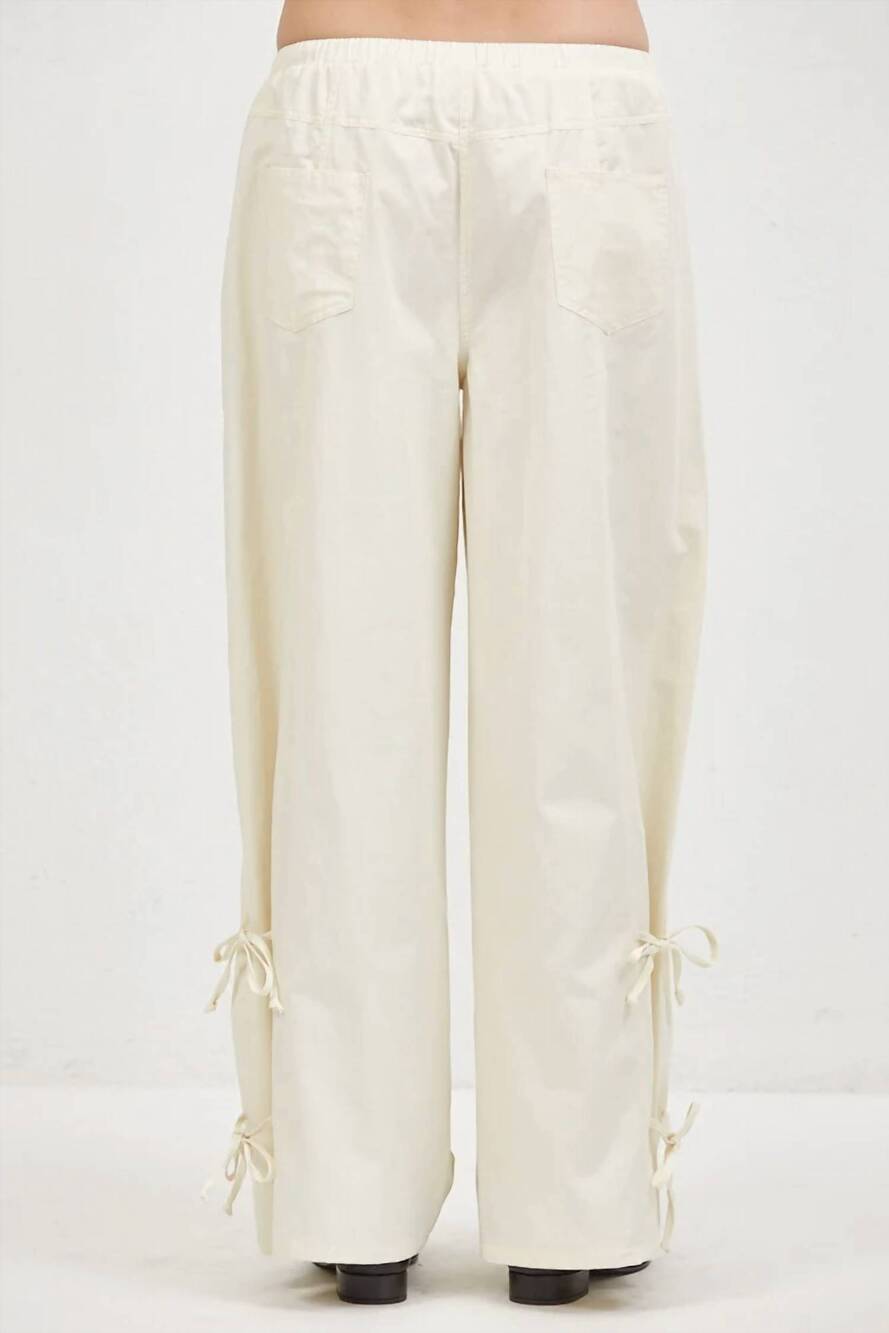 NEW A.REN casper pant in cream